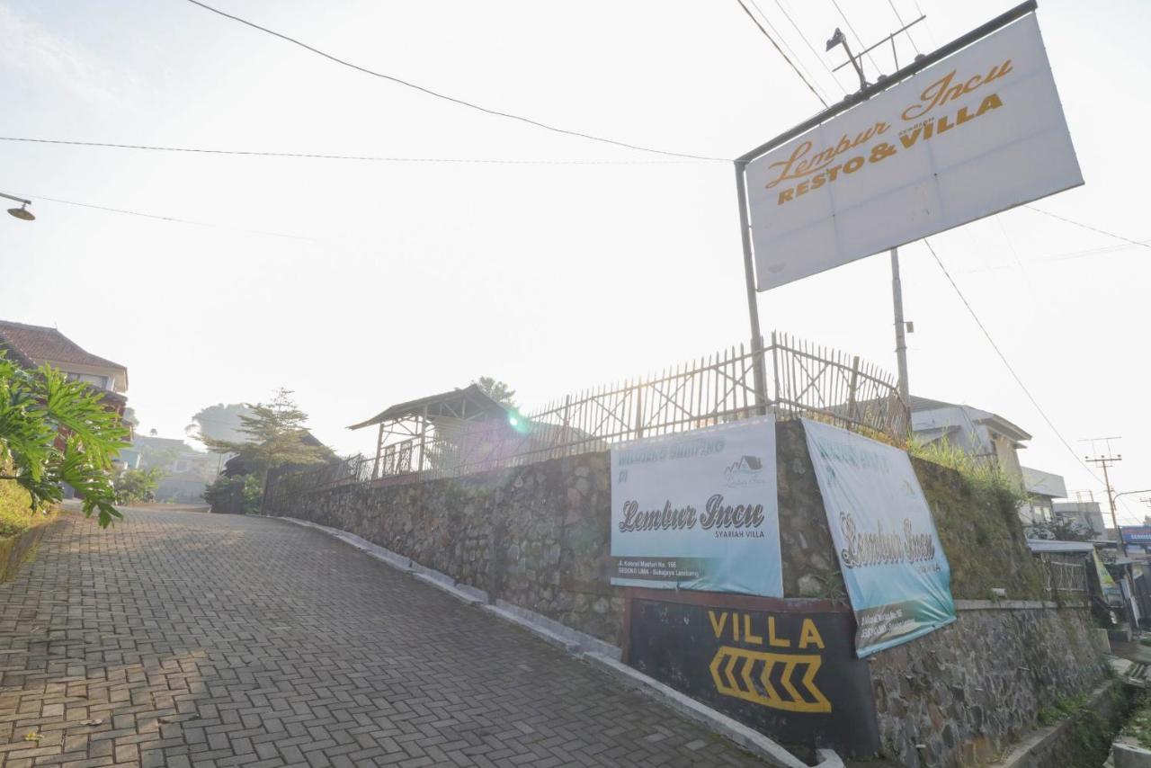 Lembur Incu Syariah Villa & Resto Lembang Eksteriør bilde